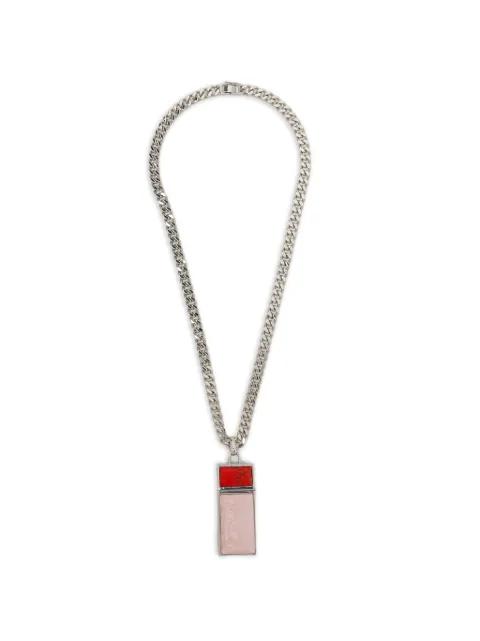 logo-pendant necklace by TOGA