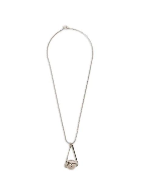 orb-pendant necklace by TOGA