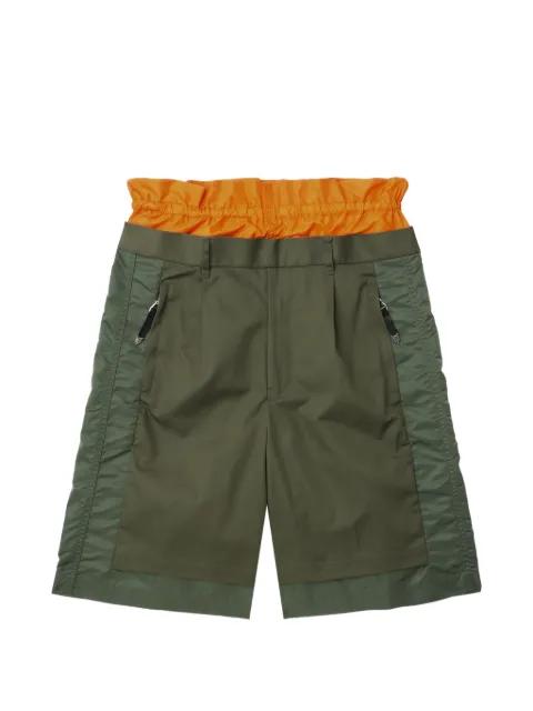 panelled shorts by TOGA