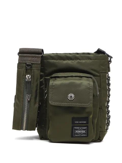 pocket-chain messenger bag by TOGA