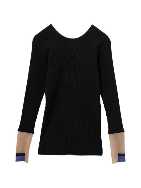 rib long-sleeved top by TOGA