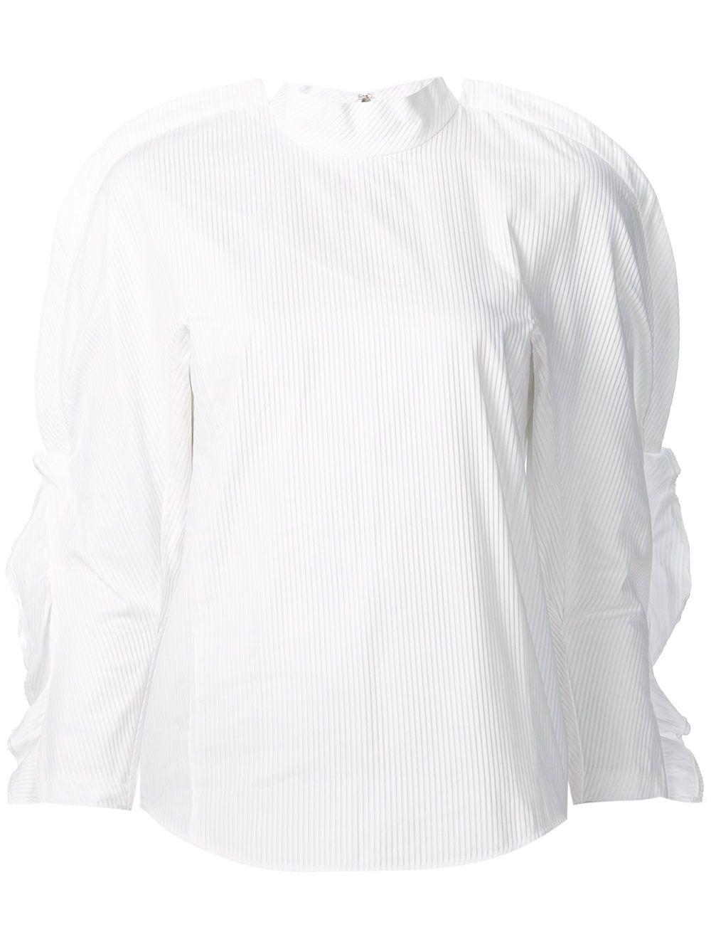 ruffled sleeves blouse by TOGA