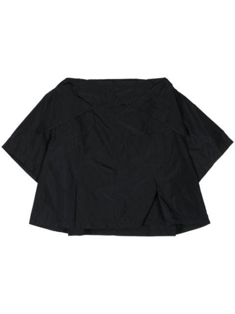 wide style cropped top by TOGA