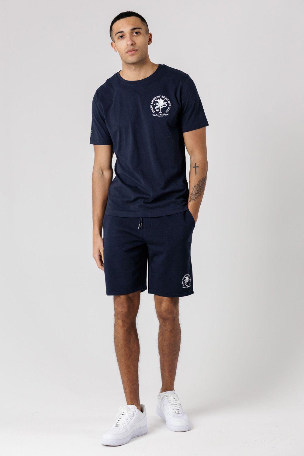 Athletics Club Graphic T-Shirt and Jogger Short Set by TOKYO LAUNDRY