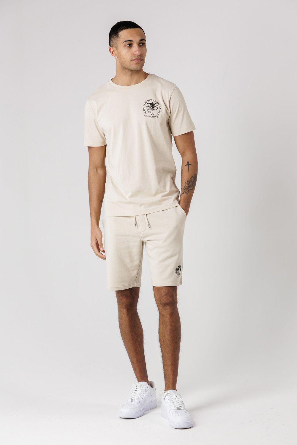 Athletics Club Graphic T-Shirt and Jogger Short Set by TOKYO LAUNDRY