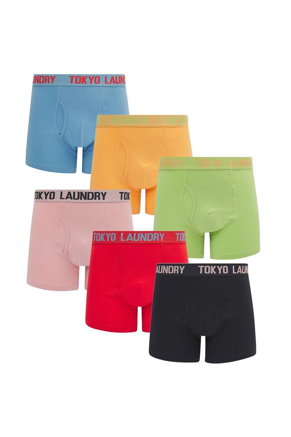 Cotton 6-Pack Boxers by TOKYO LAUNDRY
