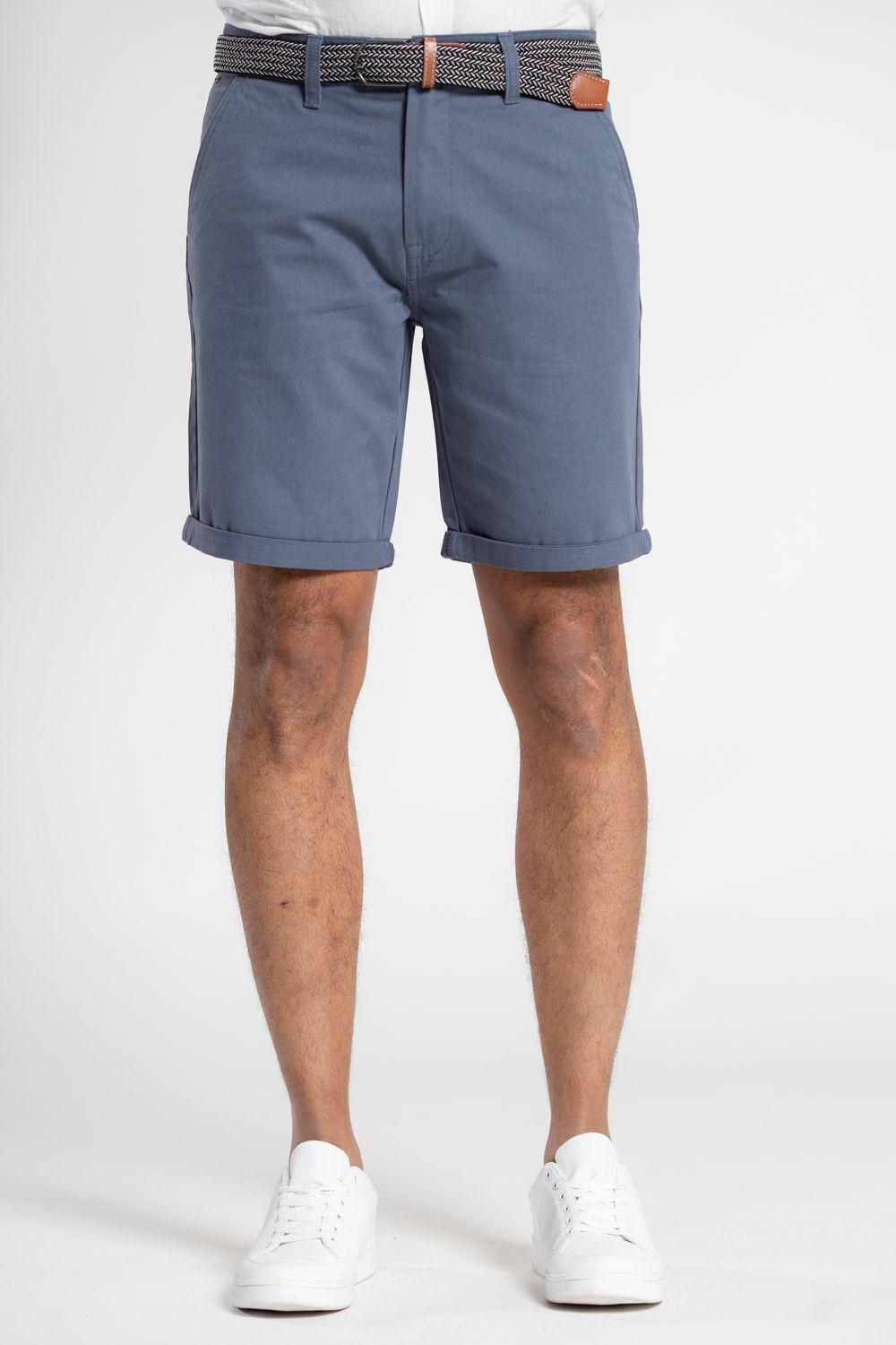 Cotton Belted Chino Shorts by TOKYO LAUNDRY
