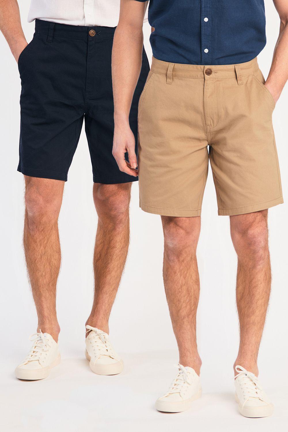 Cotton Chino Shorts by TOKYO LAUNDRY