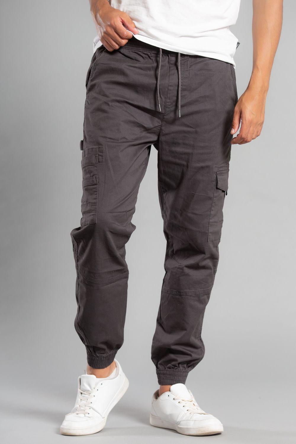 Cotton Drawstring Cargo Trousers by TOKYO LAUNDRY
