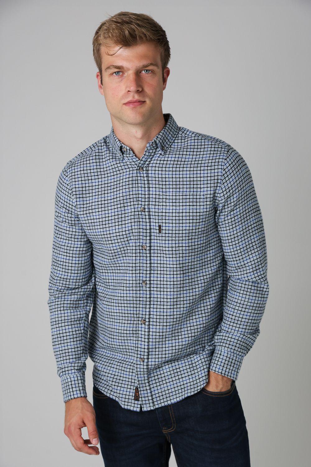 Cotton Printed Long Sleeve Shirt by TOKYO LAUNDRY