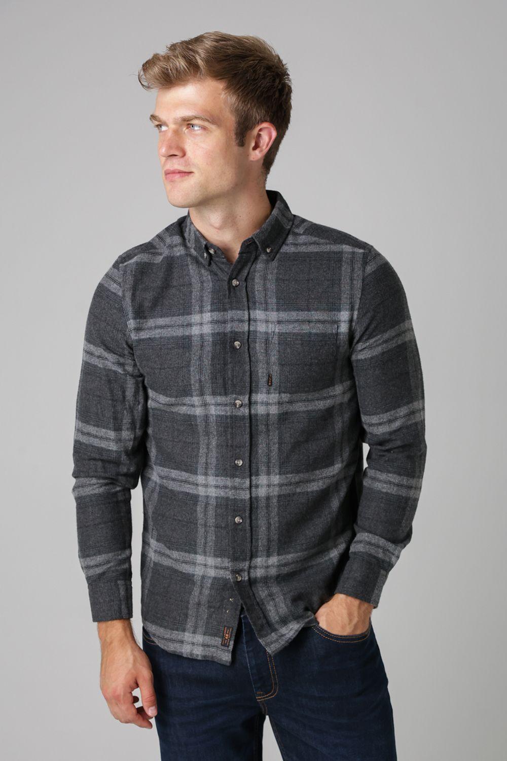 Cotton Printed Long Sleeve Shirt by TOKYO LAUNDRY