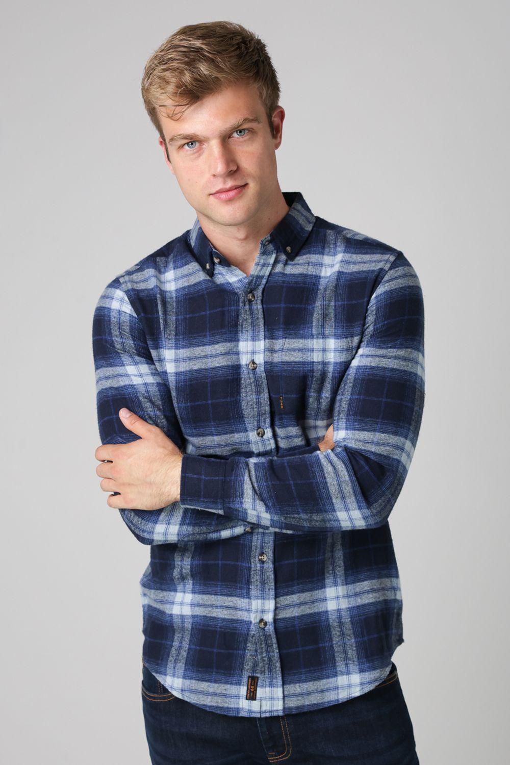 Cotton Printed Long Sleeve Shirt by TOKYO LAUNDRY