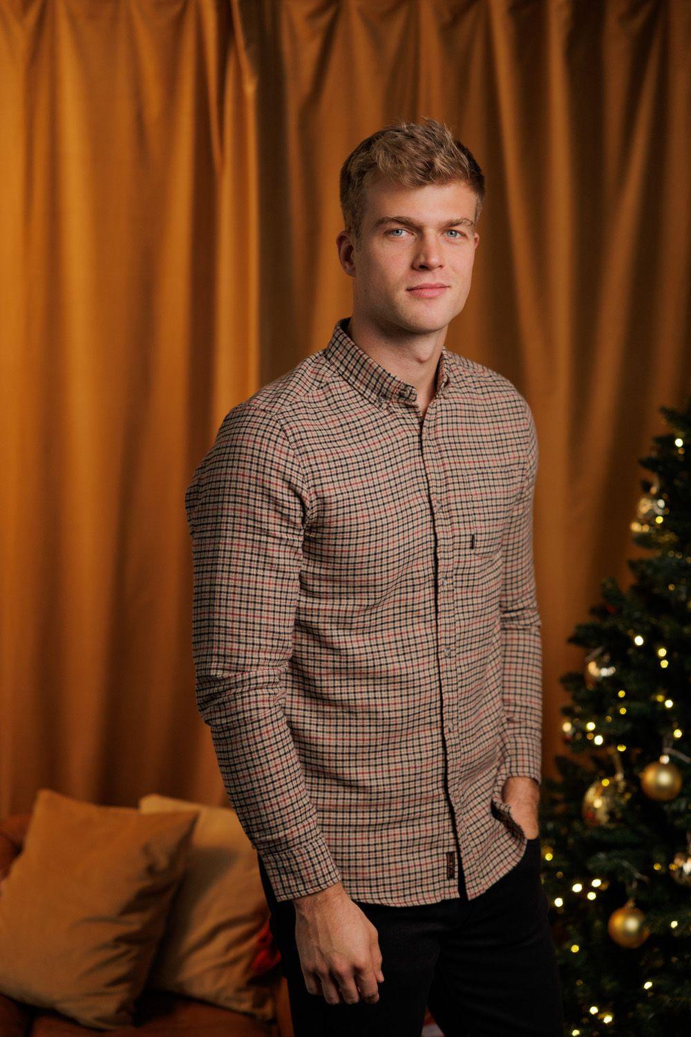 Cotton Printed Long Sleeve Shirt by TOKYO LAUNDRY