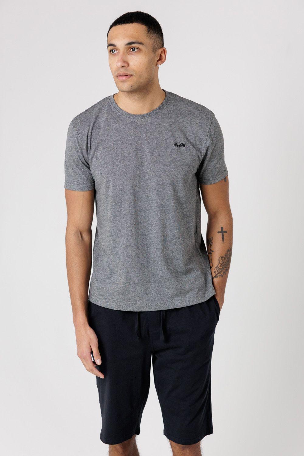 Crew Neck Logo T-Shirt and Shorts Pyjama Set by TOKYO LAUNDRY