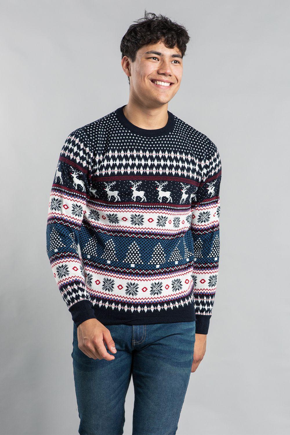 Festive Crew Neck Jacquard Knit Jumper by TOKYO LAUNDRY