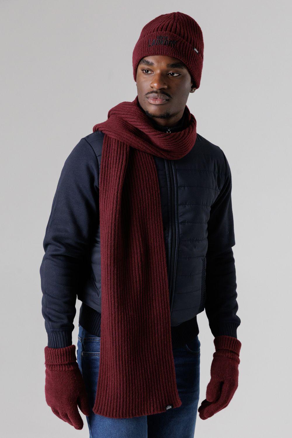 Knit Hat, Scarf and Gloves Set by TOKYO LAUNDRY