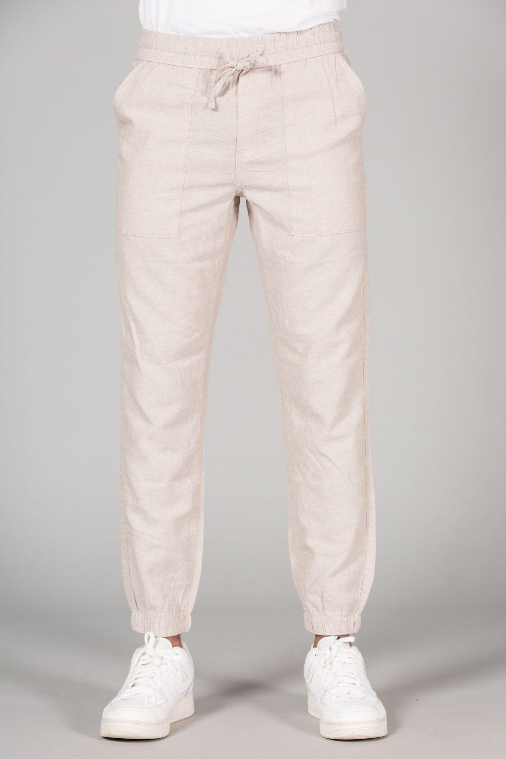 Linen Blend Classic Fit Trousers by TOKYO LAUNDRY
