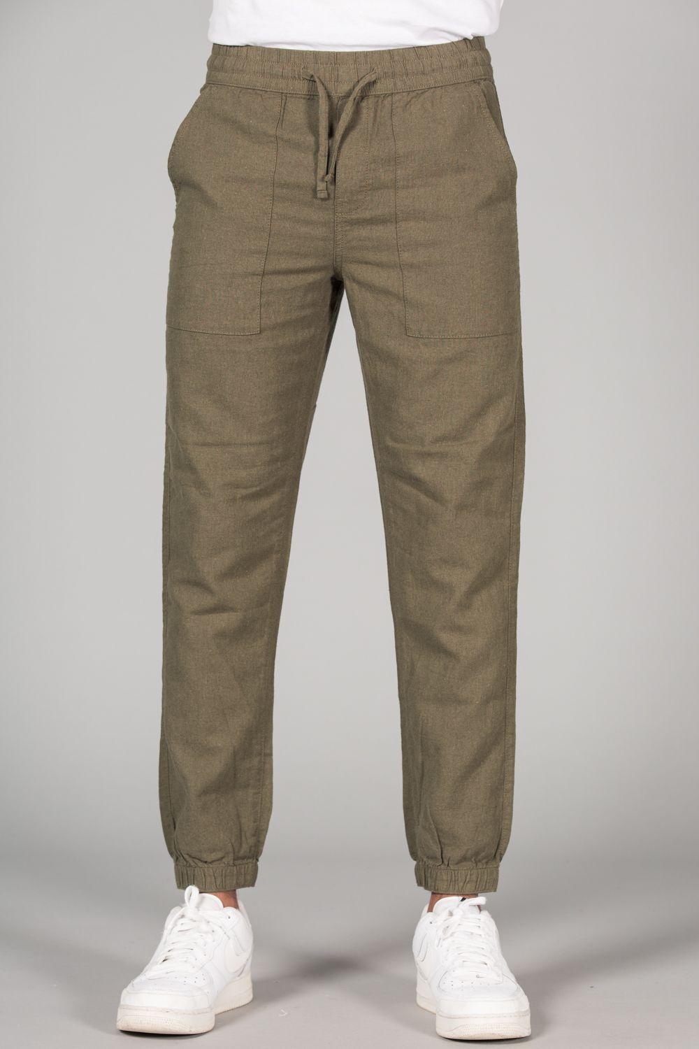 Linen Blend Classic Fit Trousers by TOKYO LAUNDRY