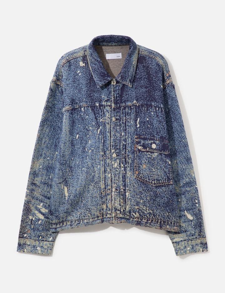 Knit Denim Jacket by TOLQ