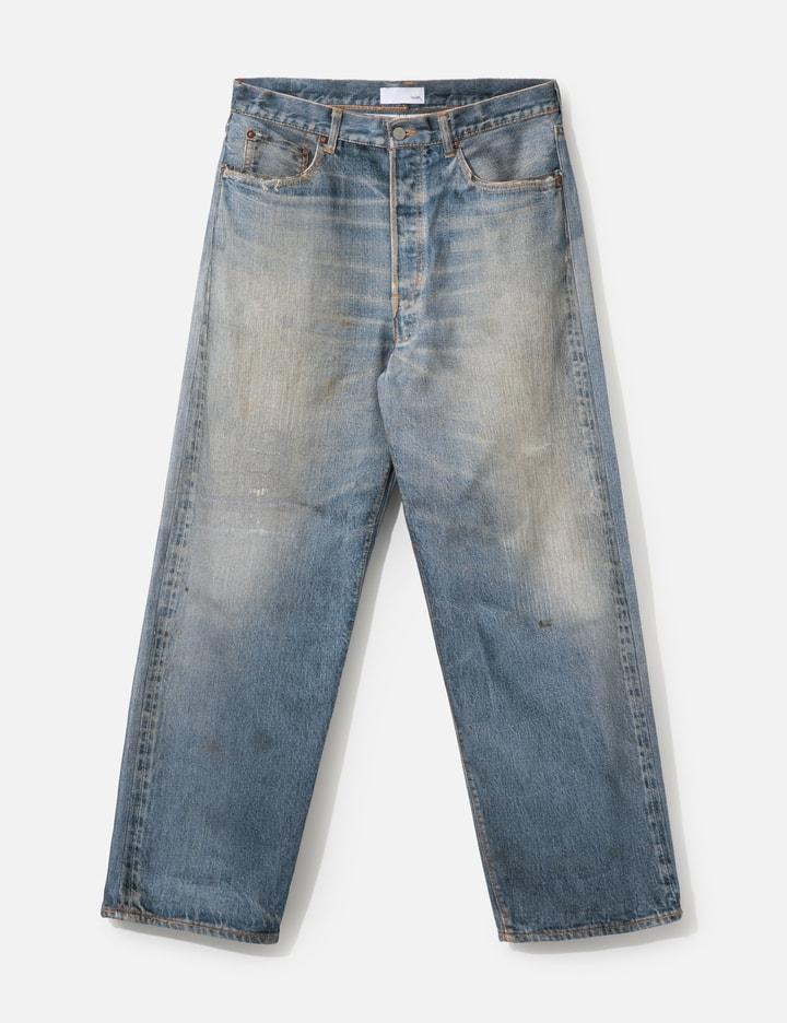Trompe L'oeil Denim Pants by TOLQ