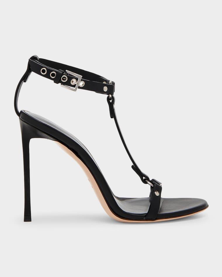 105mm Harness Leather Sandals by TOM FORD