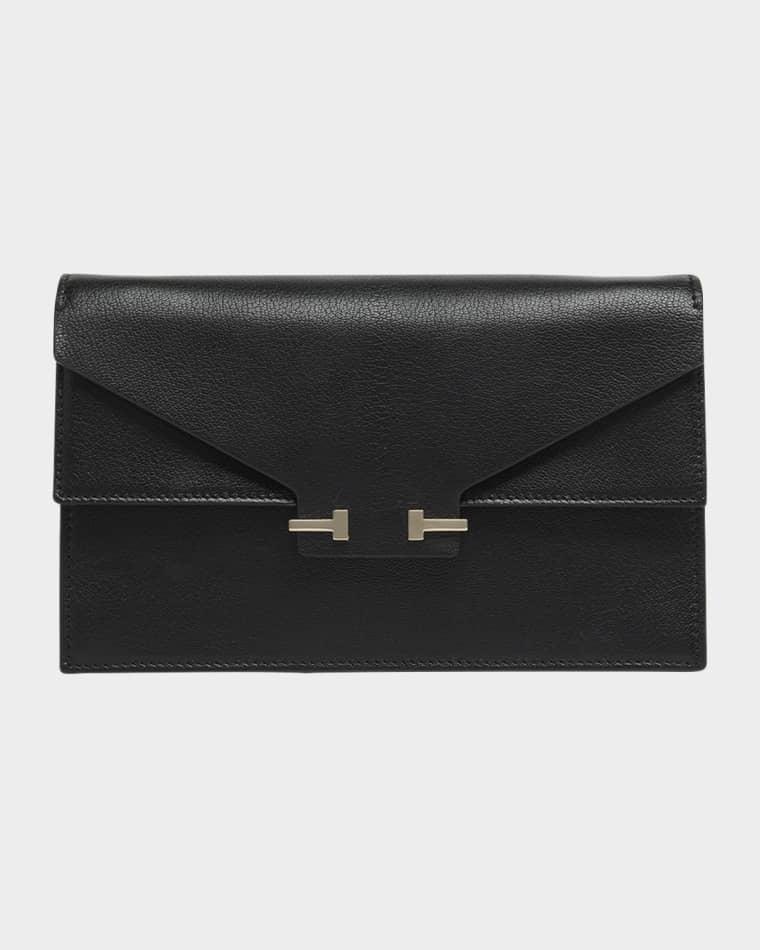 Aube Mini Leather Clutch Bag by TOM FORD
