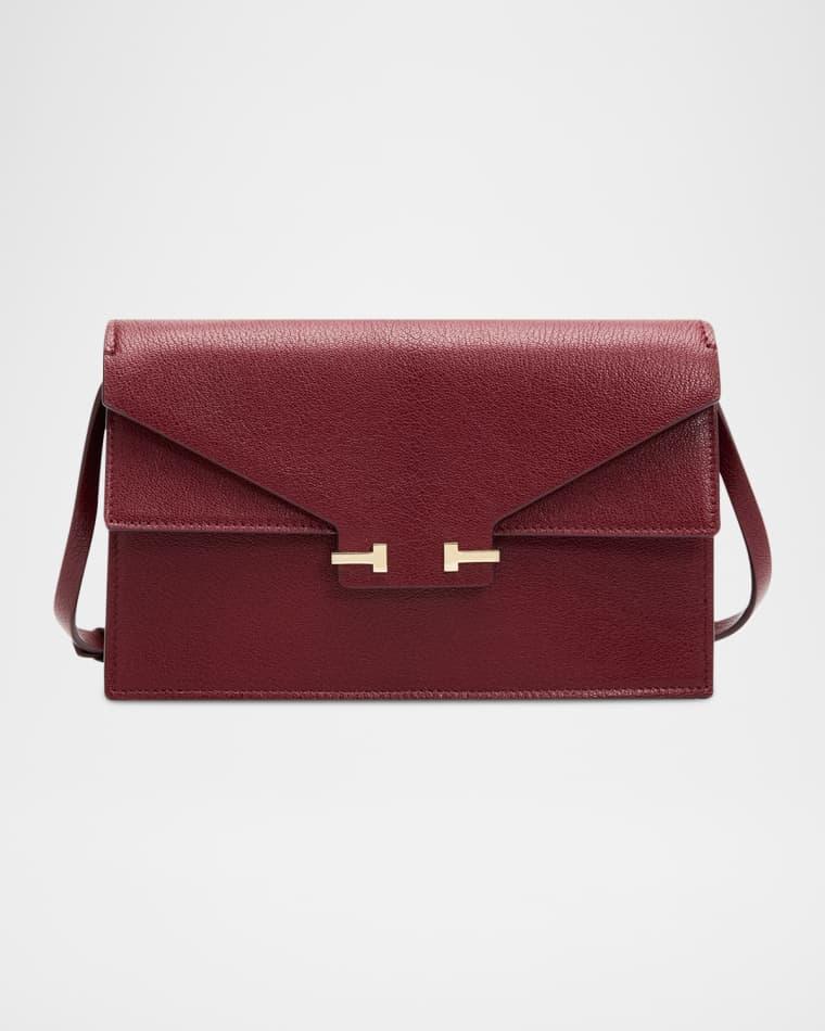 Aube Mini Leather Clutch Bag by TOM FORD