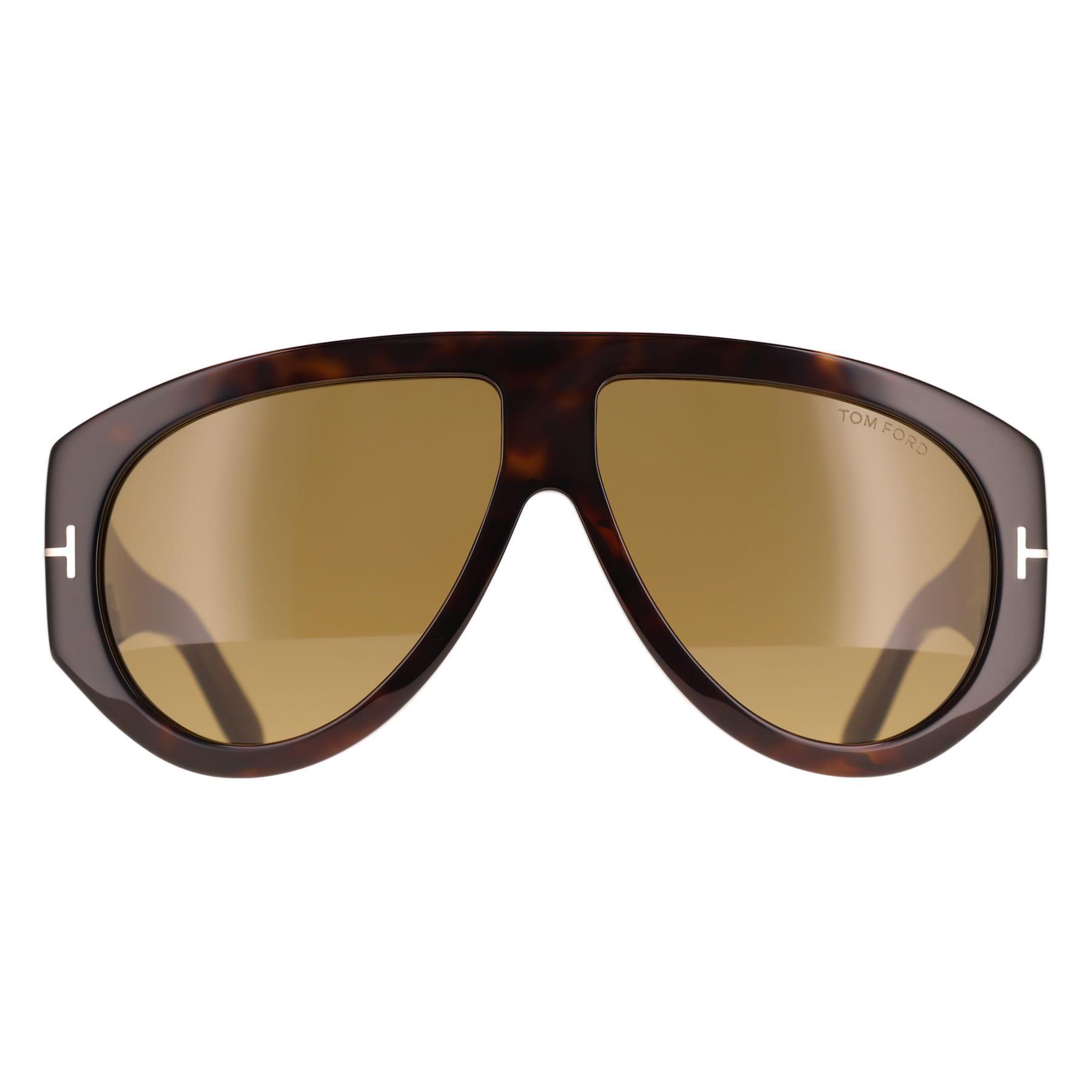 Aviator Dark Havana Green Bronson FT1044 by TOM FORD