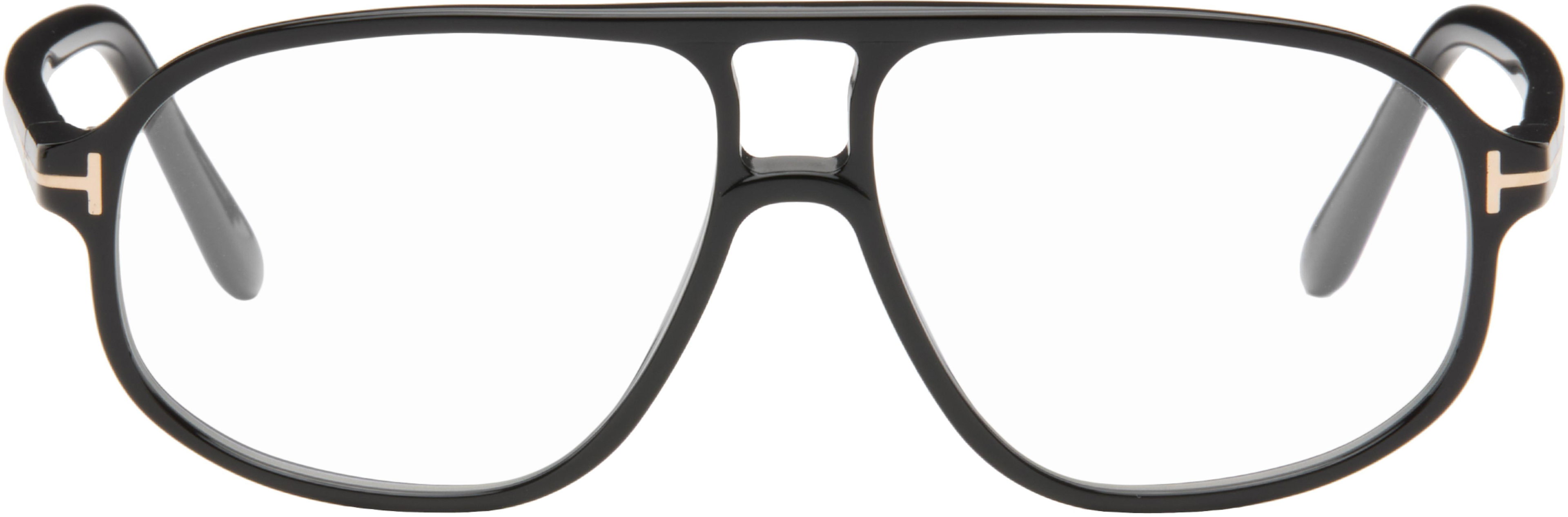Black FT6082 Blue Light Glasses by TOM FORD