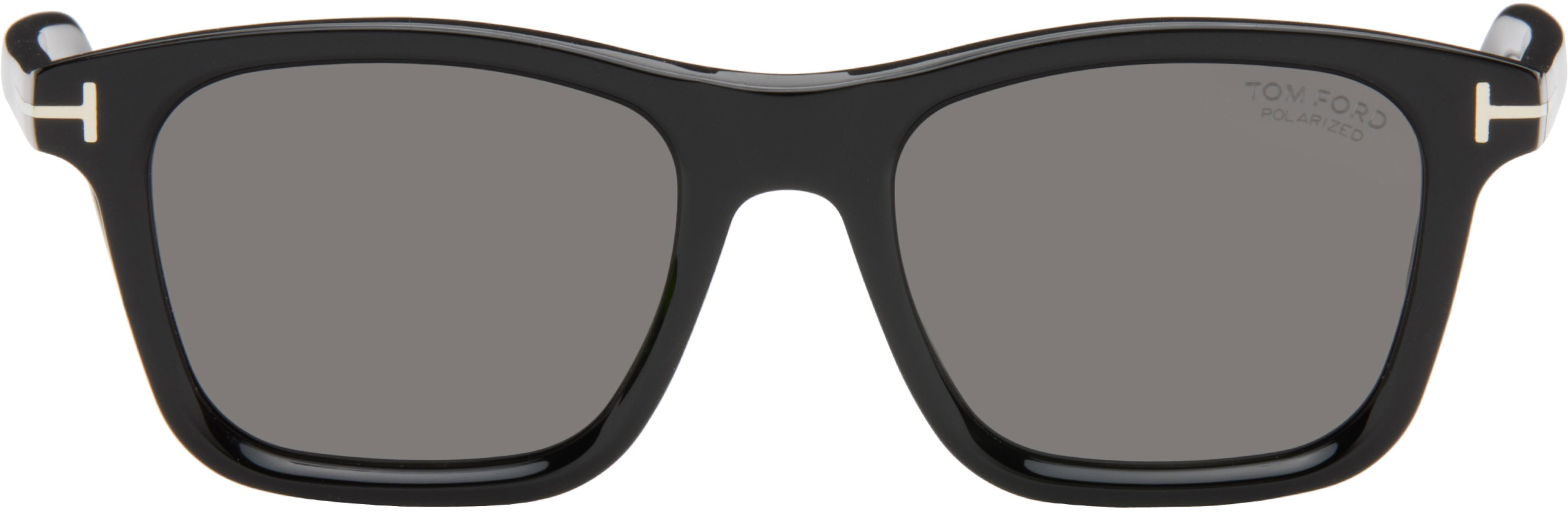 Black Polarized Barron Sunglasses by TOM FORD