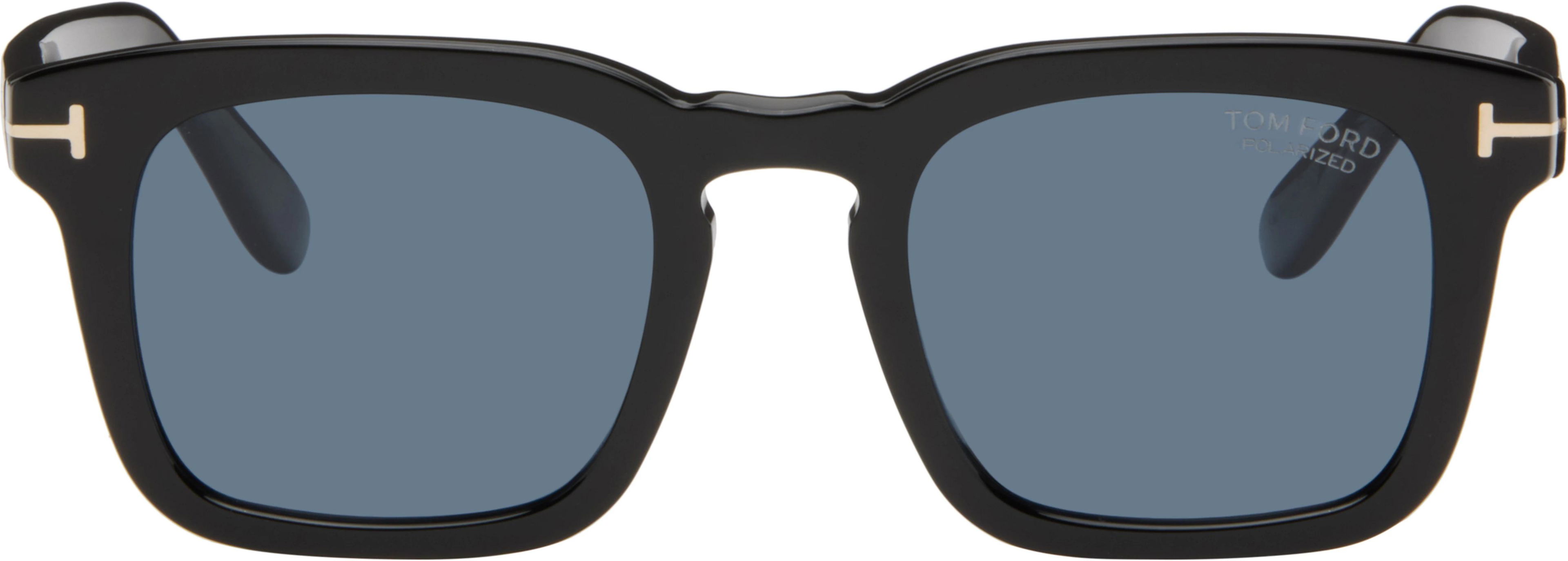 Black Polarized Dax Sunglasses by TOM FORD