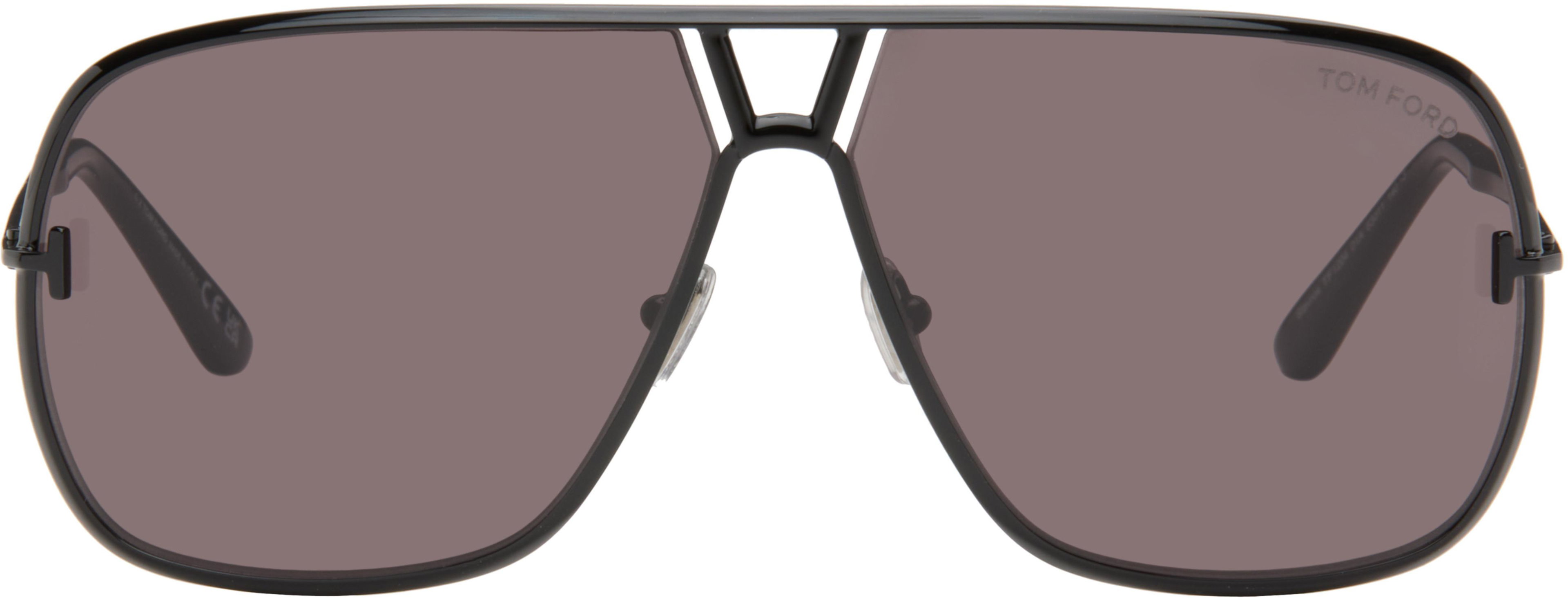 Black Stavros Sunglasses by TOM FORD