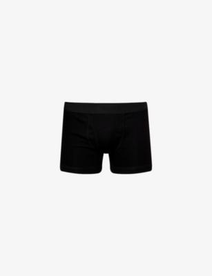 Branded-Waistband Cotton-Jersey Boxer Briefs by TOM FORD