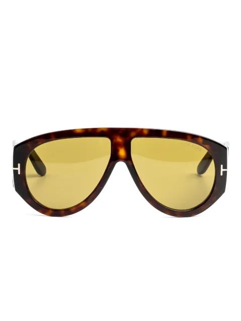 Bronson tortoiseshell-effect sunglasses by TOM FORD