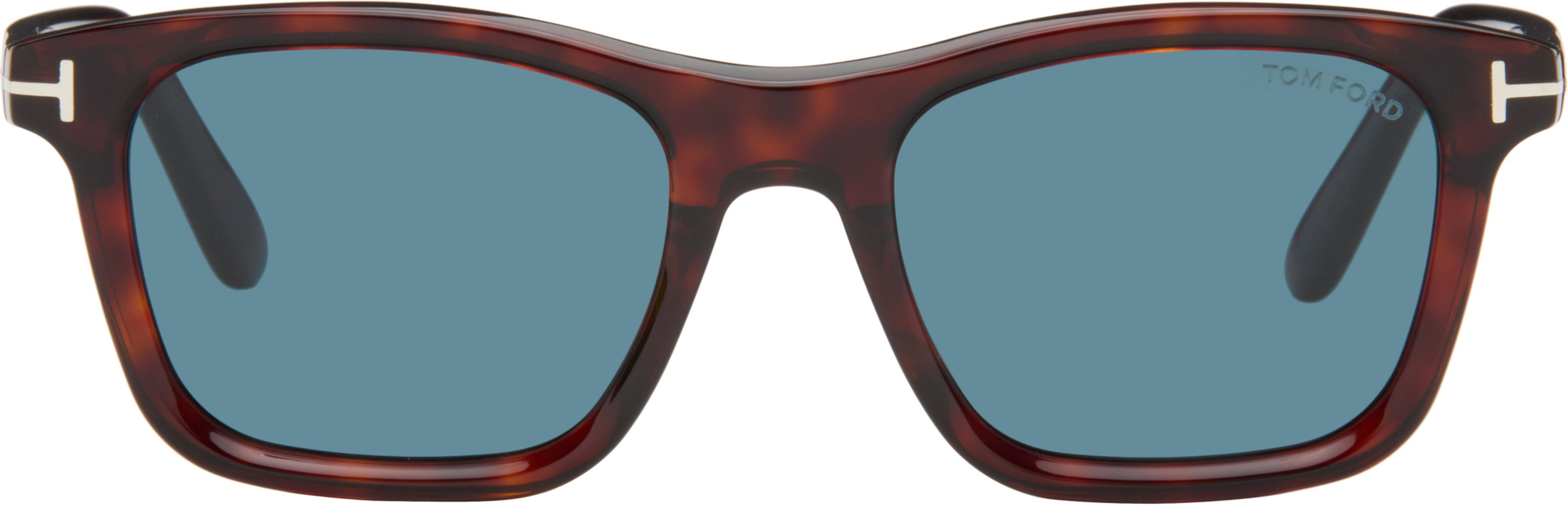 Brown Barron Sunglasses by TOM FORD
