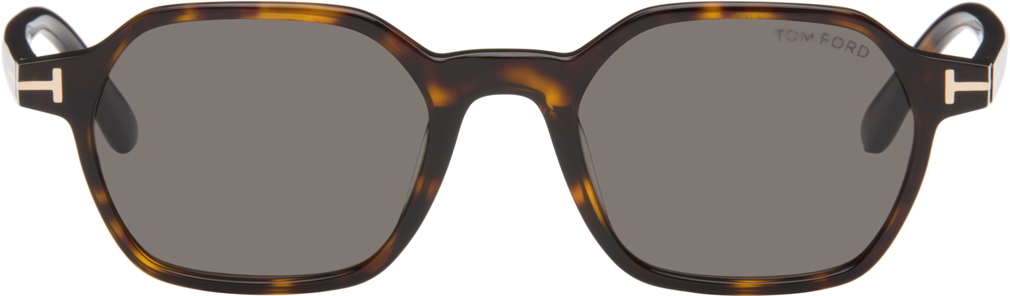Brown Joey Sunglasses by TOM FORD