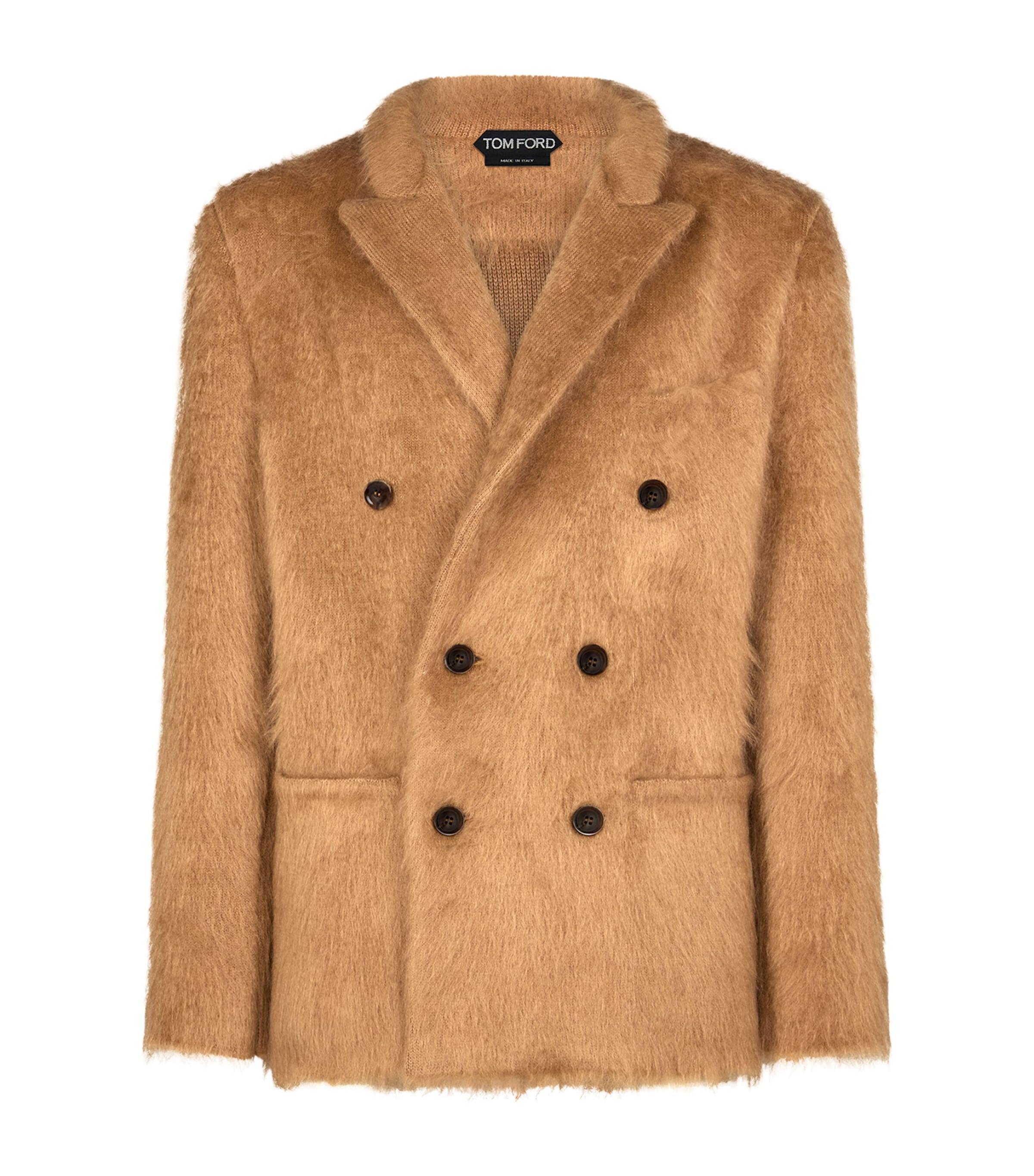 Cashmere-Mohair-Silk Jacket by TOM FORD
