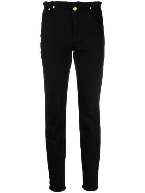 Comfort frayed-hem skinny jeans by TOM FORD