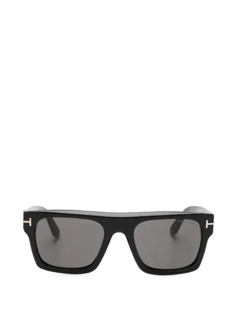 Cyrus-02 rectangle-frame sunglasses by TOM FORD