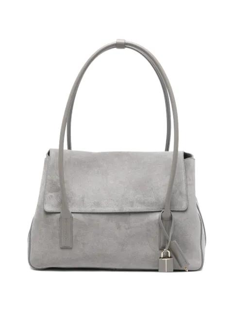 Eclipse padlock suede tote bag by TOM FORD