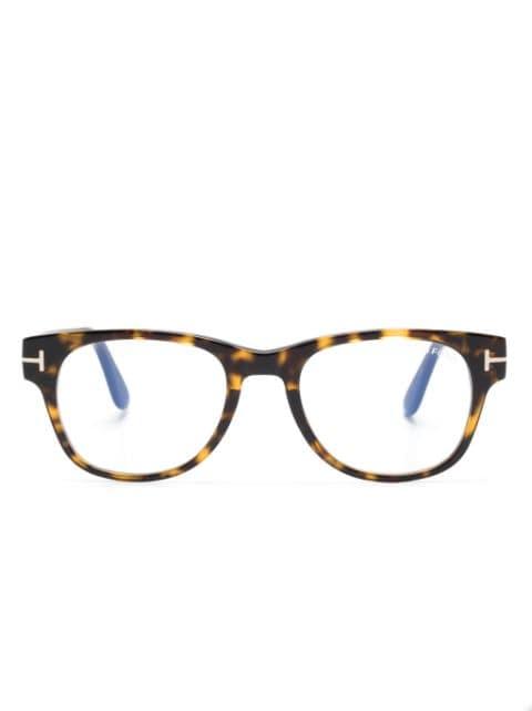FT5898B 052 clear-lenses glasses by TOM FORD