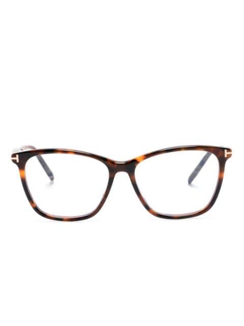 FT5989B rectangle-frame glasses by TOM FORD