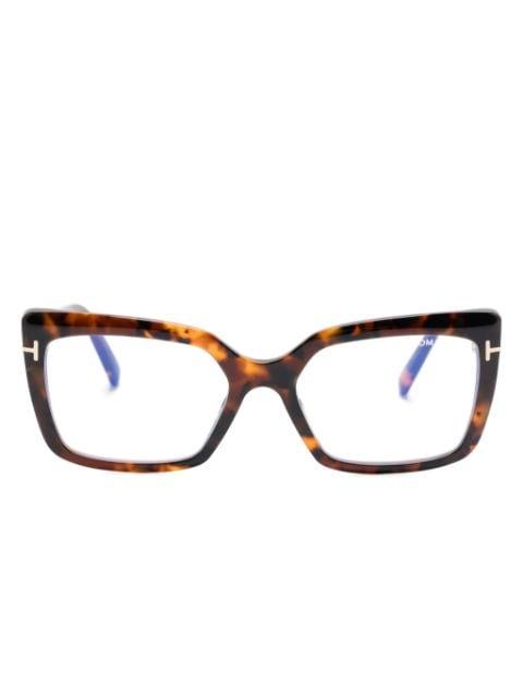 FT5991B rectangle-frame glasses by TOM FORD
