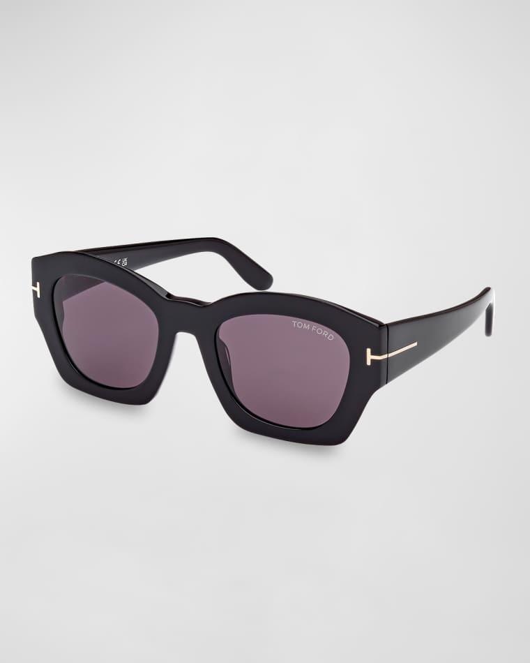 Guilliana Acetate Geometric Sunglasses by TOM FORD