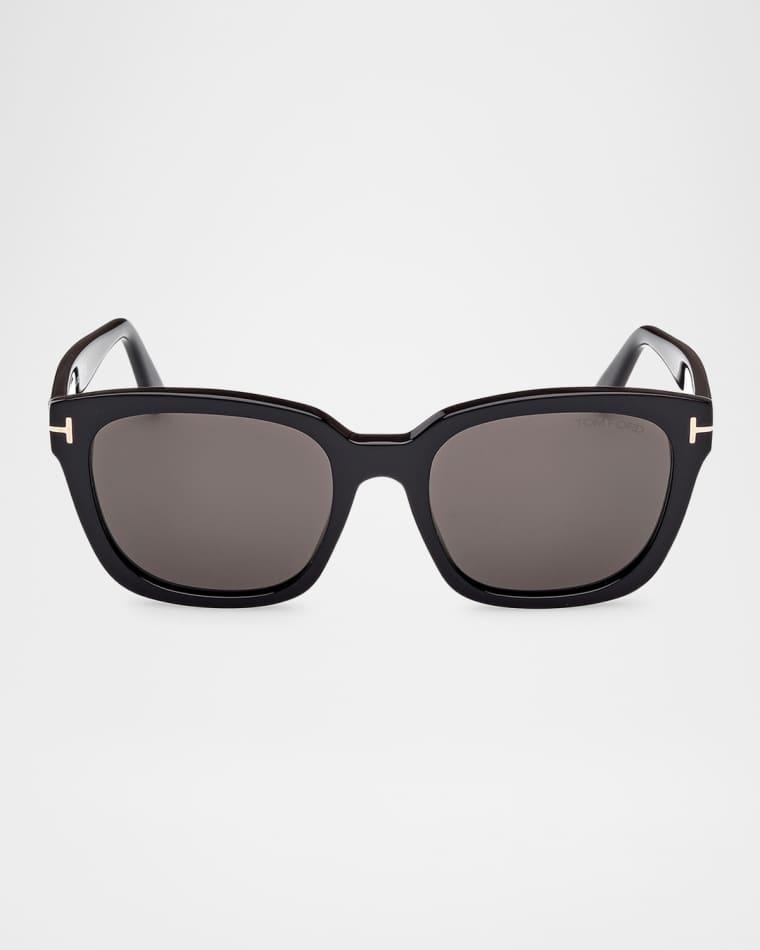 Haylay Acetate Rectangle Sunglasses by TOM FORD