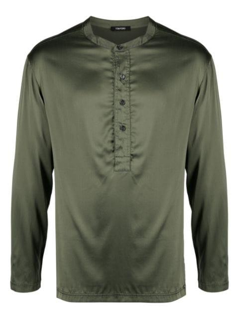 Henley pyjama top by TOM FORD