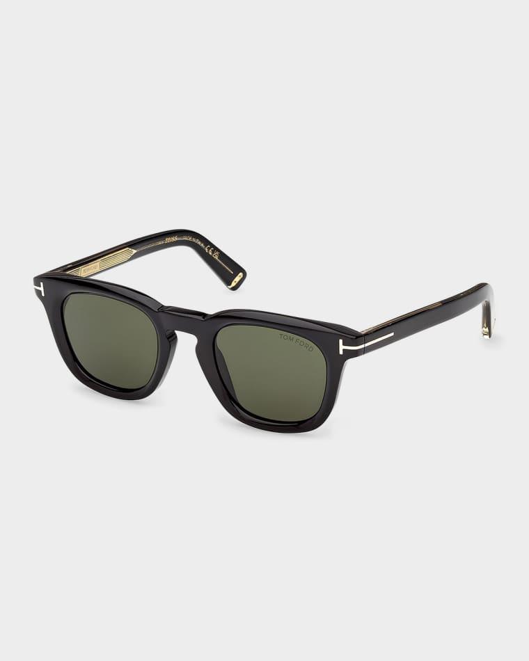 Icon 48mm Acetate Square Sunglasses by TOM FORD