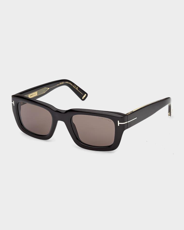 Icon 52mm Acetate Rectangular Sunglasses by TOM FORD