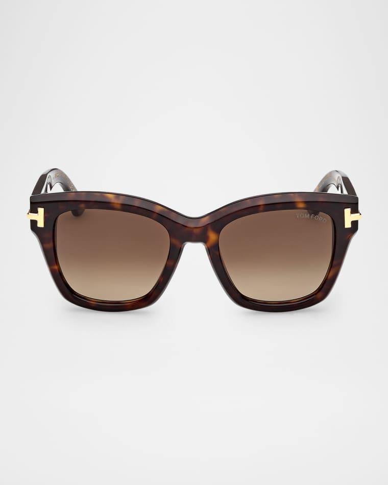 Icon 53mm Acetate Butterfly Sunglasses by TOM FORD