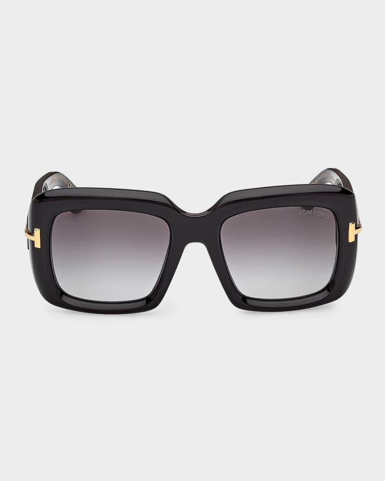 Icon 53mm Acetate Square Sunglasses by TOM FORD